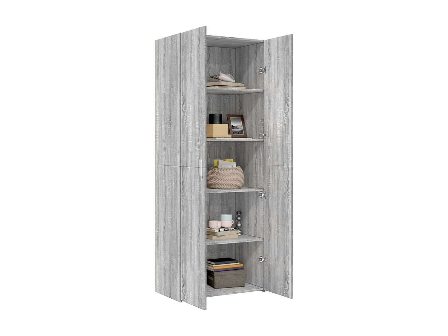 Buffet | Bahut | Meuble de rangement haut sonoma gris 70x42,5x185 cm bois d'ingénierie