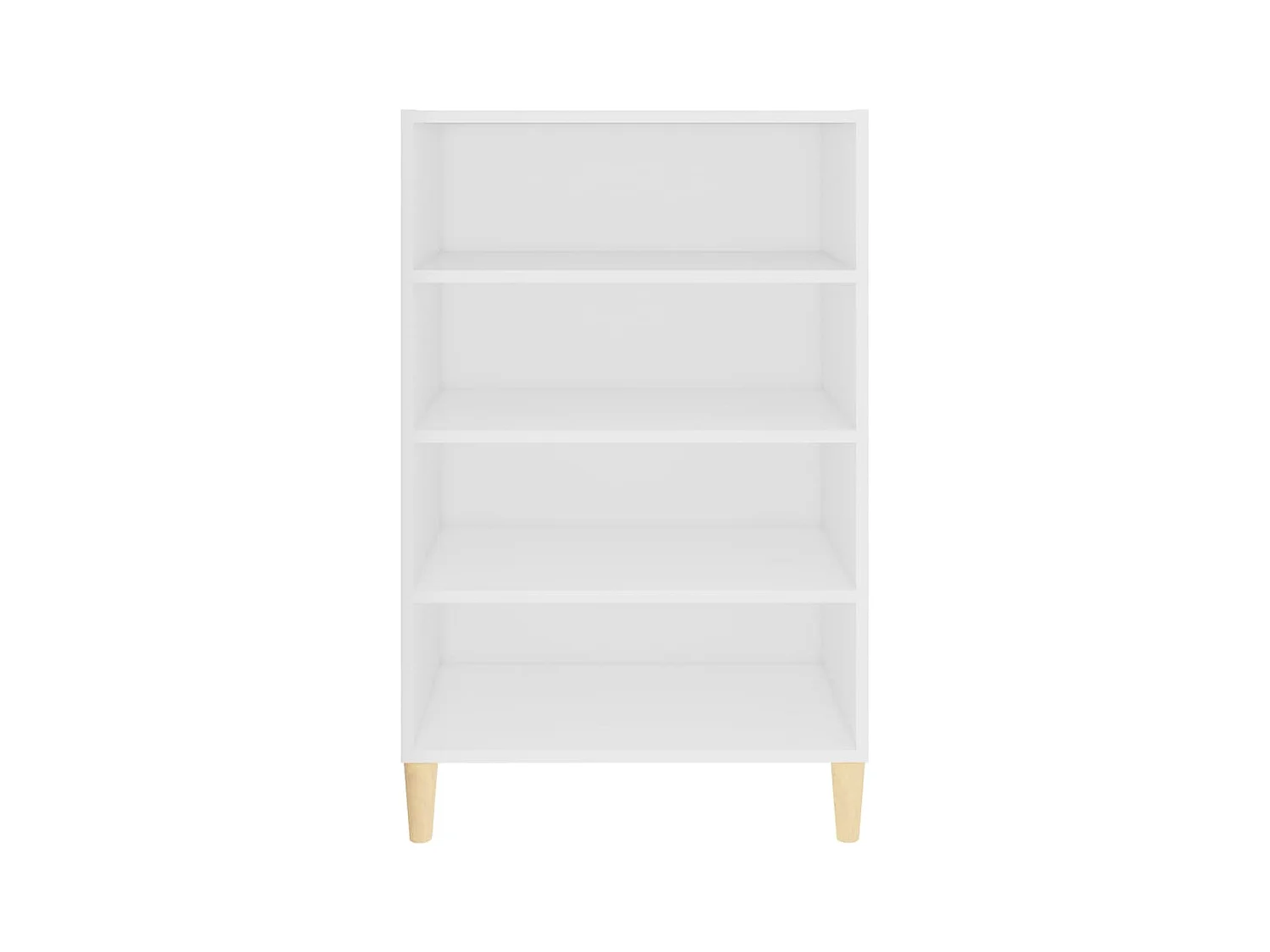 Buffet | Bahut | Meuble de rangement Blanc 57x35x90 cm Bois d’ingénierie