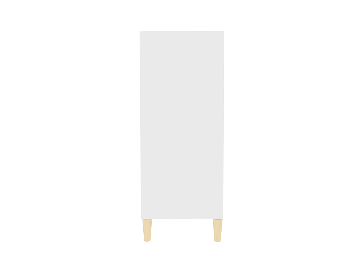 Buffet | Bahut | Meuble de rangement Blanc 57x35x90 cm Bois d’ingénierie