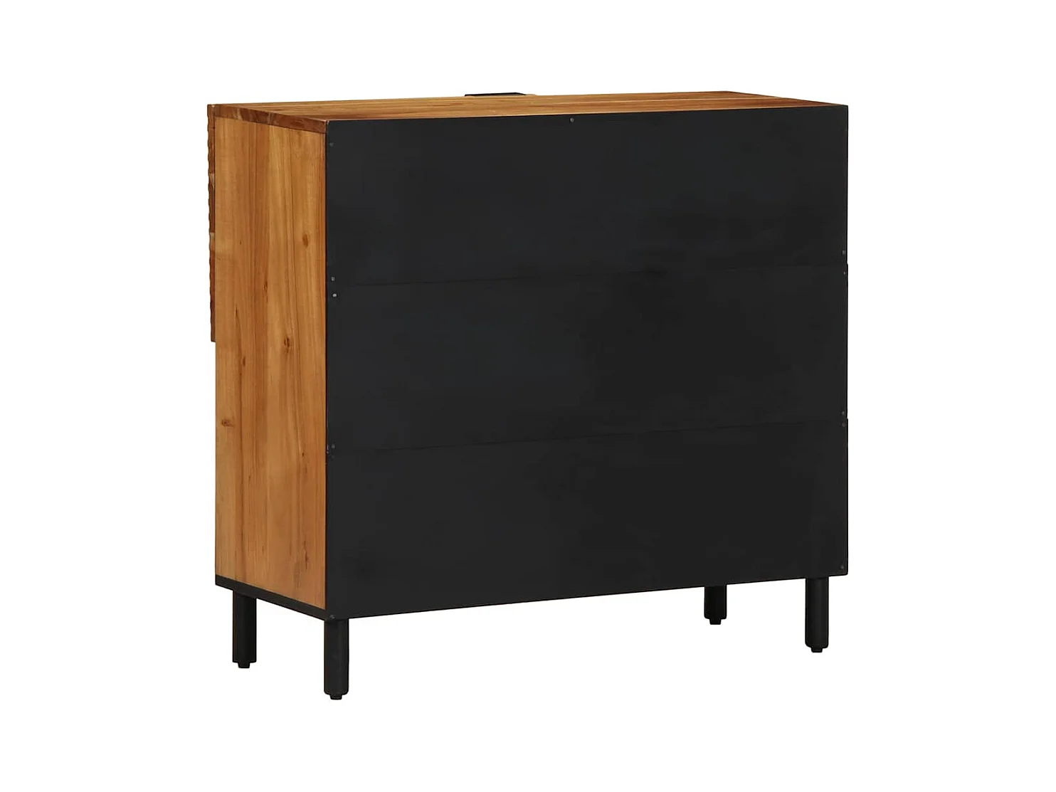 Buffet | Bahut | Meuble de rangement 80x33x75 cm en bois massif d'acacia