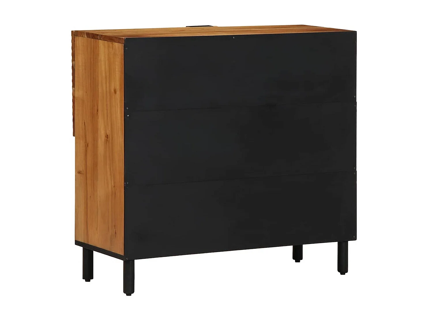 Buffet | Bahut | Meuble de rangement 80x33x75 cm en bois massif d'acacia