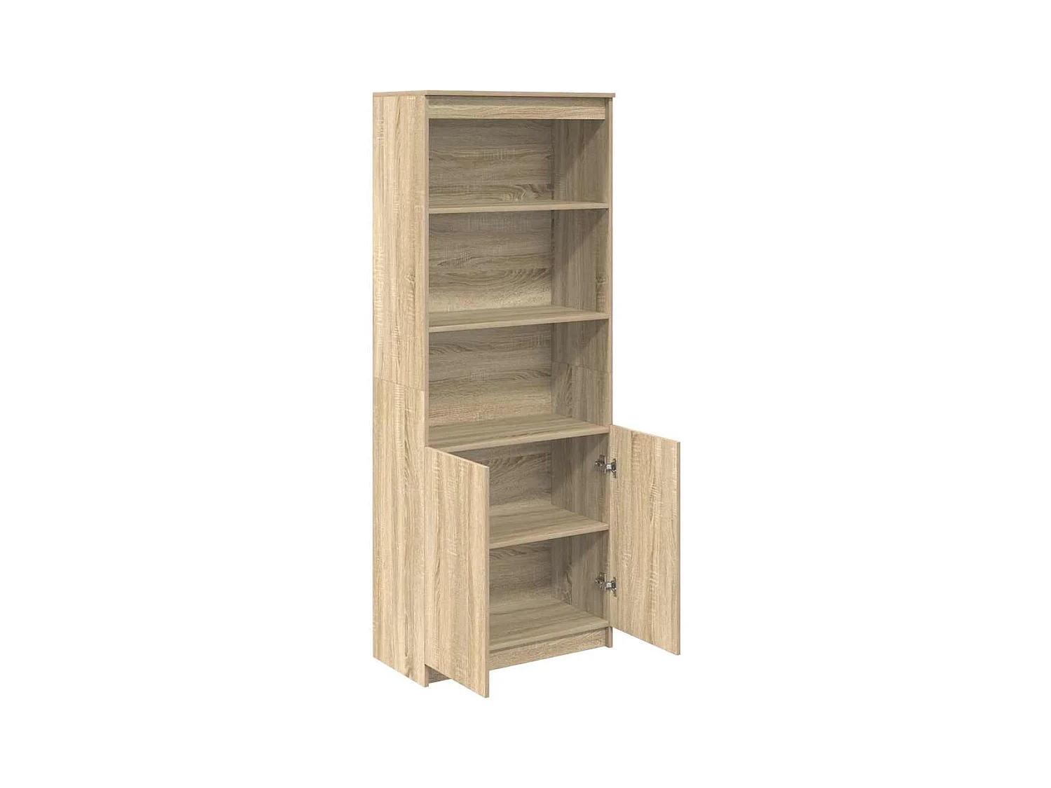 Buffet | Bahut | Meuble de rangement haut chêne sonoma 70x35x180 cm bois d'ingénierie