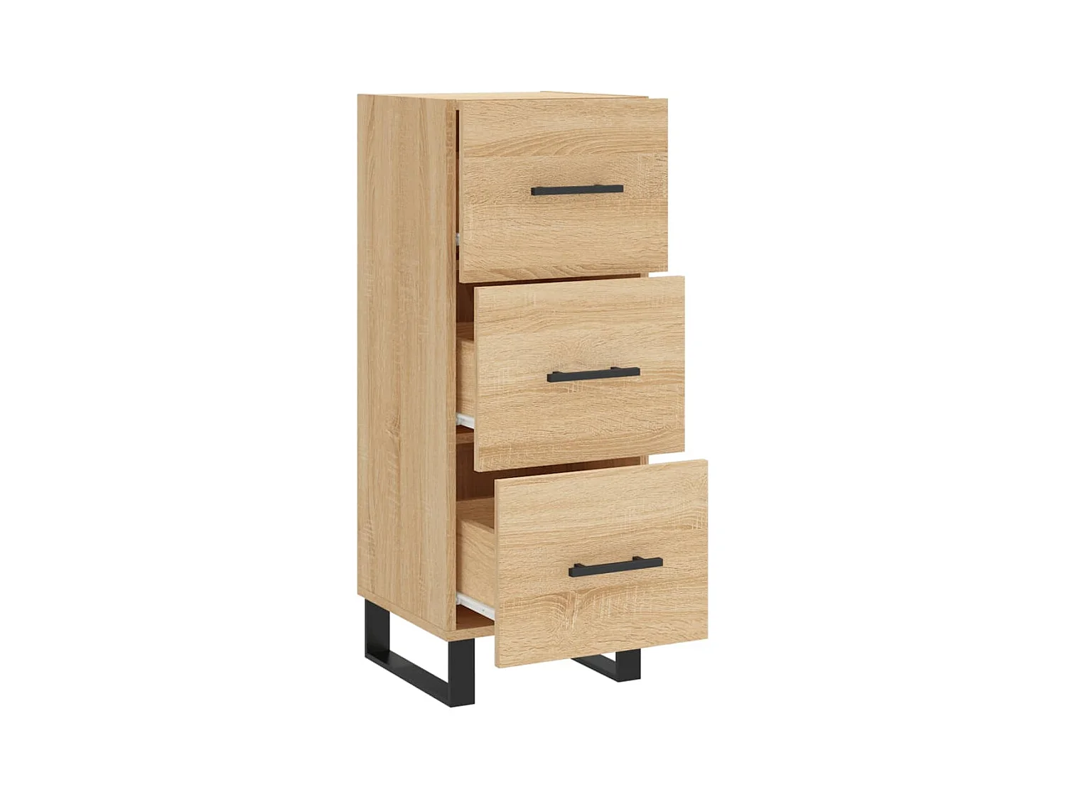 Buffet | Bahut | Meuble de rangement Chêne sonoma 34,5x34x90 cm Bois d'ingénierie