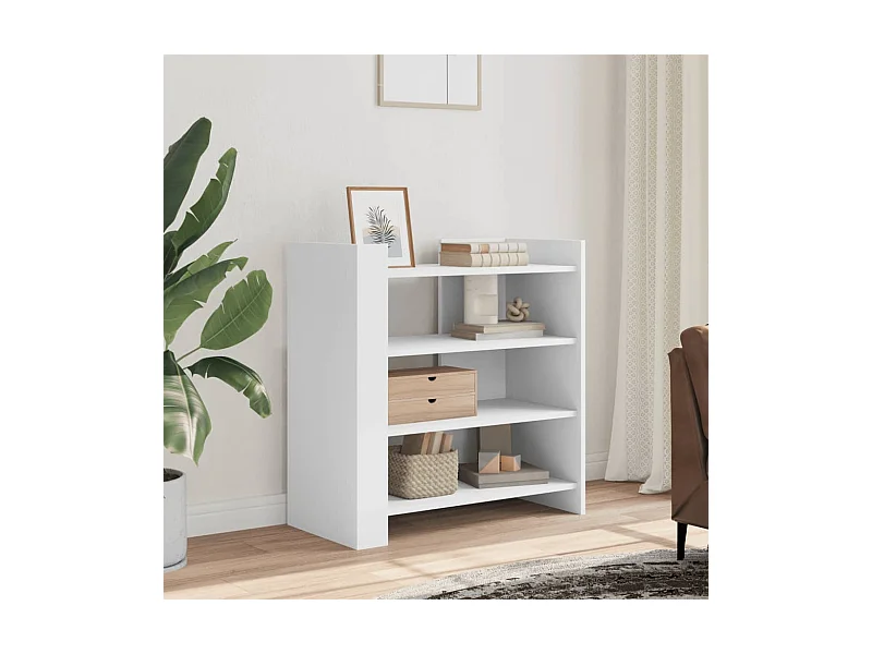 Buffet | Bahut | Meuble de rangement blanc 73,5x35x75 cm bois d’ingénierie