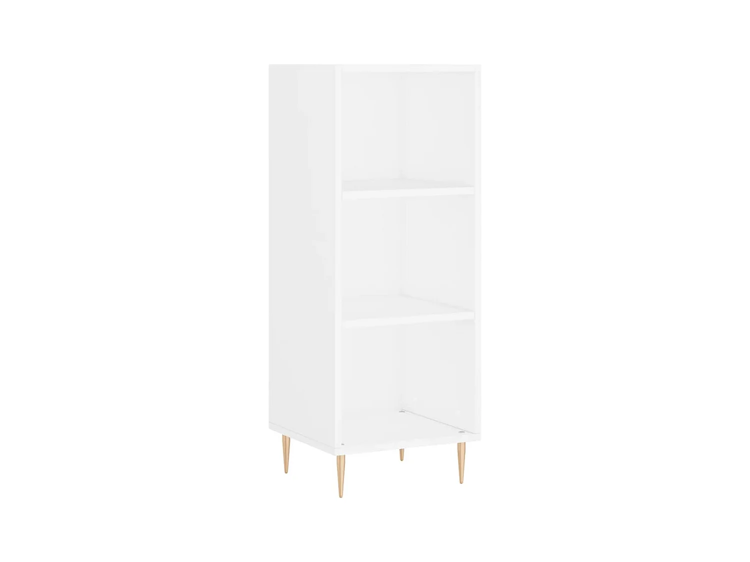 Buffet | Bahut | Meuble de rangement blanc 34,5x32,5x90 cm bois d'ingénierie