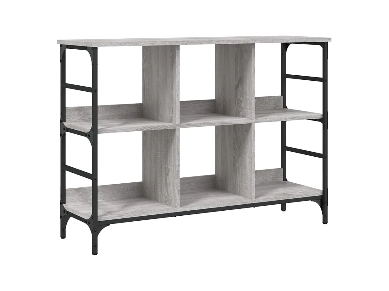 Credenza | Buffet | Armadio Grigio Sonoma 102x32x73,5 cm in Legno Multistrato