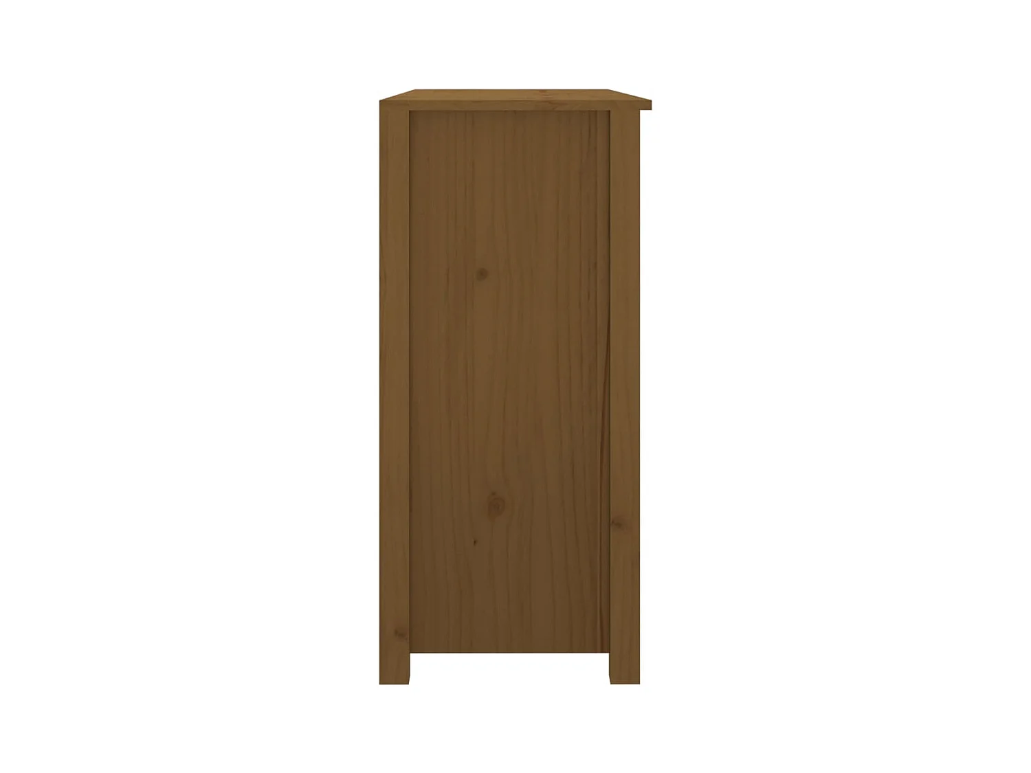 Credenza | Buffet | Armadio ambra 100x35x74 cm in Legno Massello di Pino