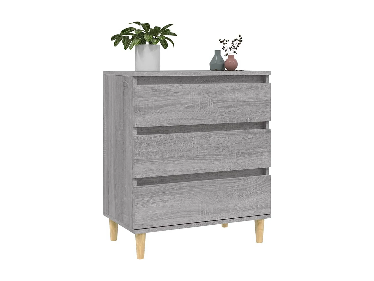 Buffet | Bahut | Meuble de rangement Sonoma gris 60x35x70 cm Bois d'ingénierie