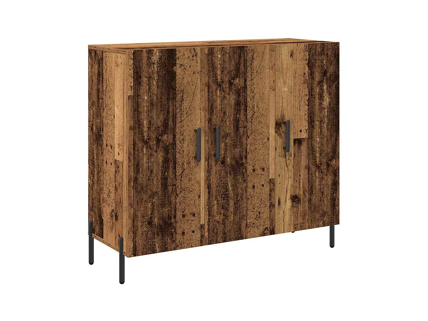 Sideboard | Credenza | Armadio in legno vecchio 90x34x80 cm in legno ingegnerizzato