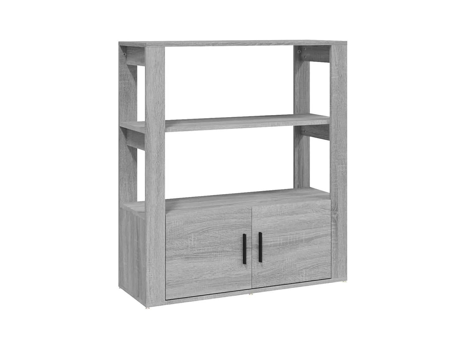 Buffet | Bahut | Meuble de rangement Sonoma gris 80x30x90 cm Bois d'ingénierie