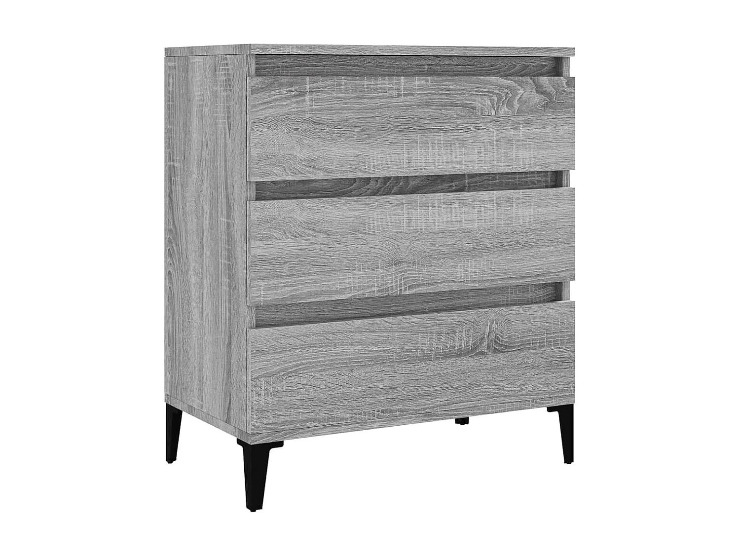 Buffet | Bahut | Meuble de rangement Sonoma gris 60x35x70 cm Bois d'ingénierie