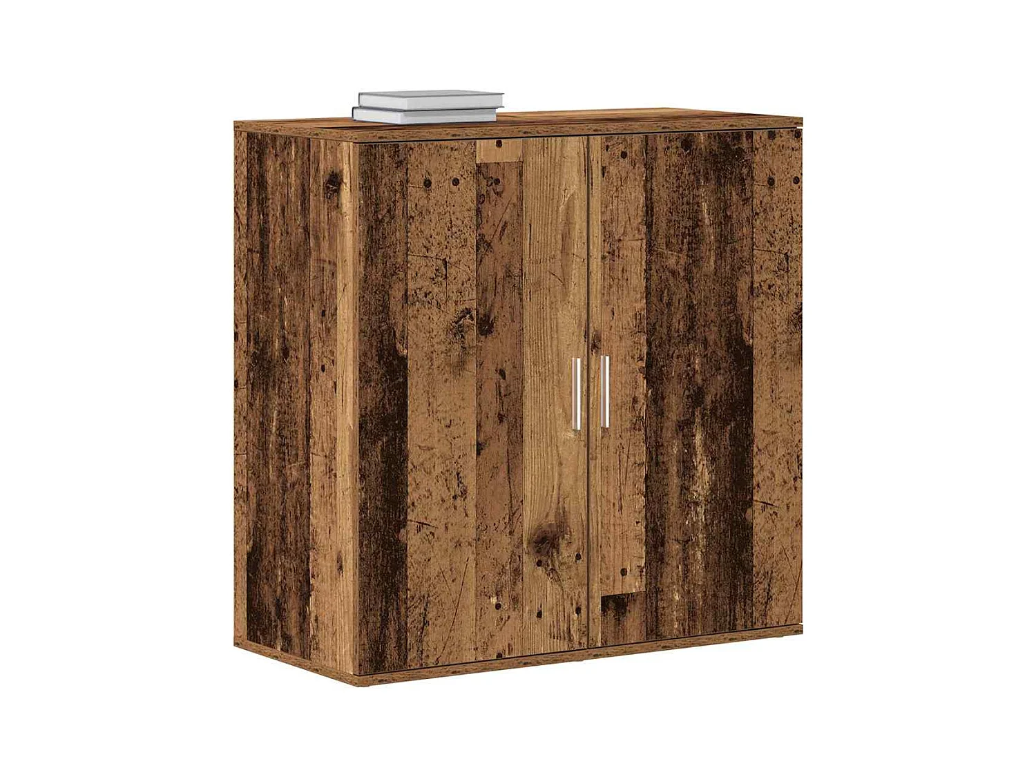 Buffet | Bahut | Meuble de rangement en Bois Vieilli 79x38x80 cm en Bois Ingénierie