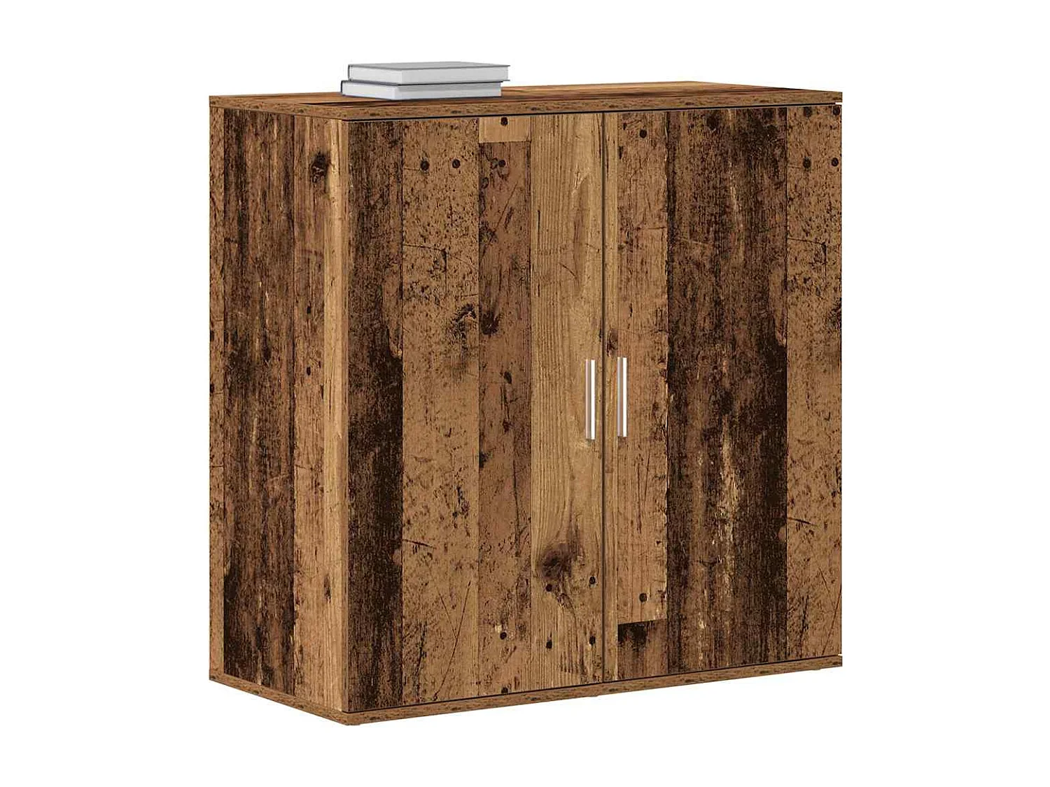 Buffet | Bahut | Meuble de rangement en Bois Vieilli 79x38x80 cm en Bois Ingénierie