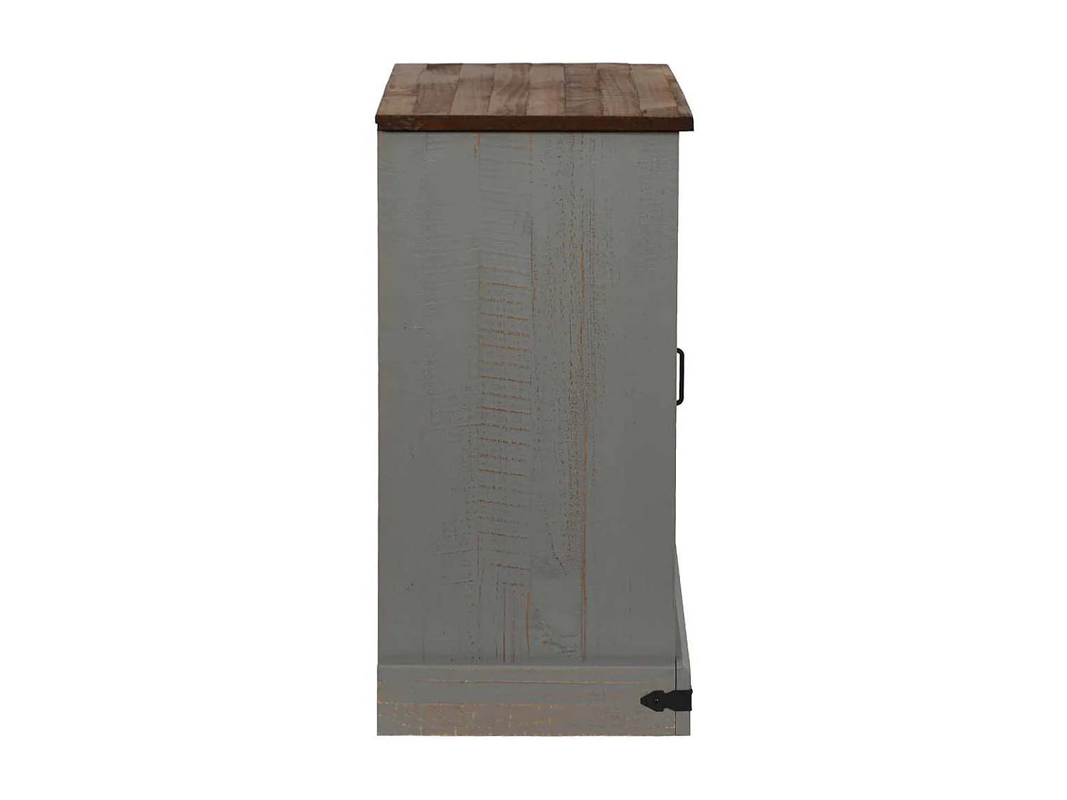 Credenza | Buffet | Armadio HALDEN con Anta Scorrevole 80x40x80 cm Legno Massello