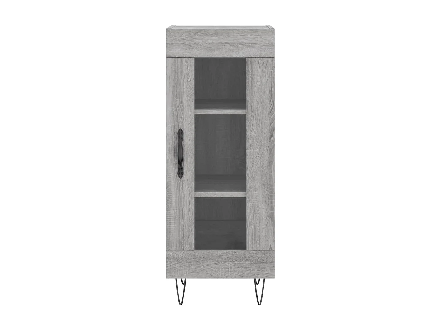 Buffet | Bahut | Meuble de rangement Sonoma gris 34,5x34x90 cm Bois d'ingénierie