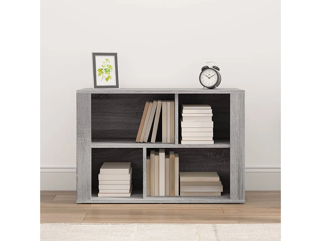 Credenza | Buffet | Armadio Grigio Sonoma 80x30x54 cm in Legno Multistrato