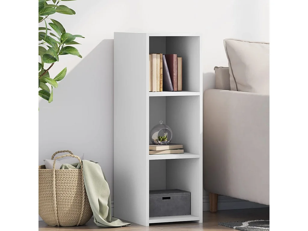 Buffet | Bahut | Meuble de rangement blanc 30x41x93 cm bois d'ingénierie