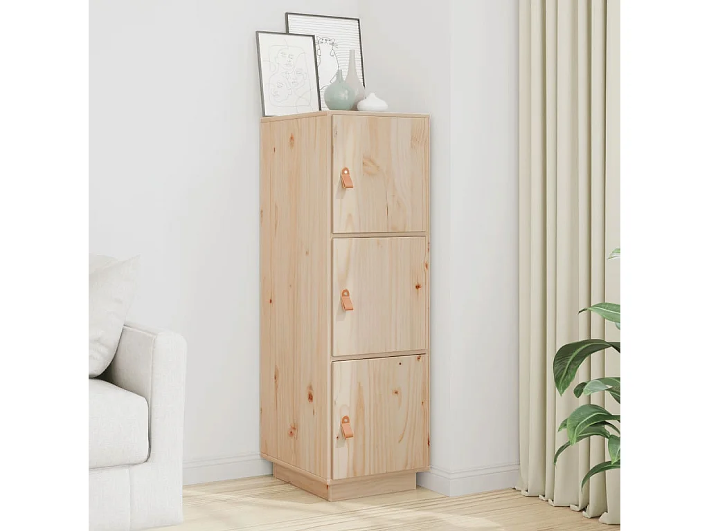 Buffet | Bahut | Meuble de rangement haut 34x40x108,5 cm Bois massif de pin
