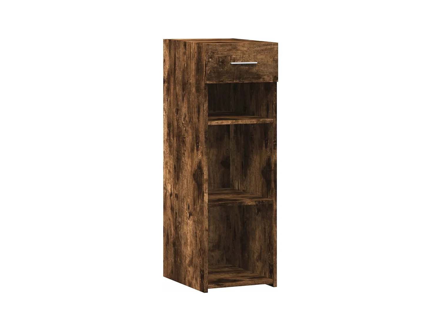 Buffet | Bahut | Meuble de rangement chêne fumé 30x42,5x93 cm bois d'ingénierie