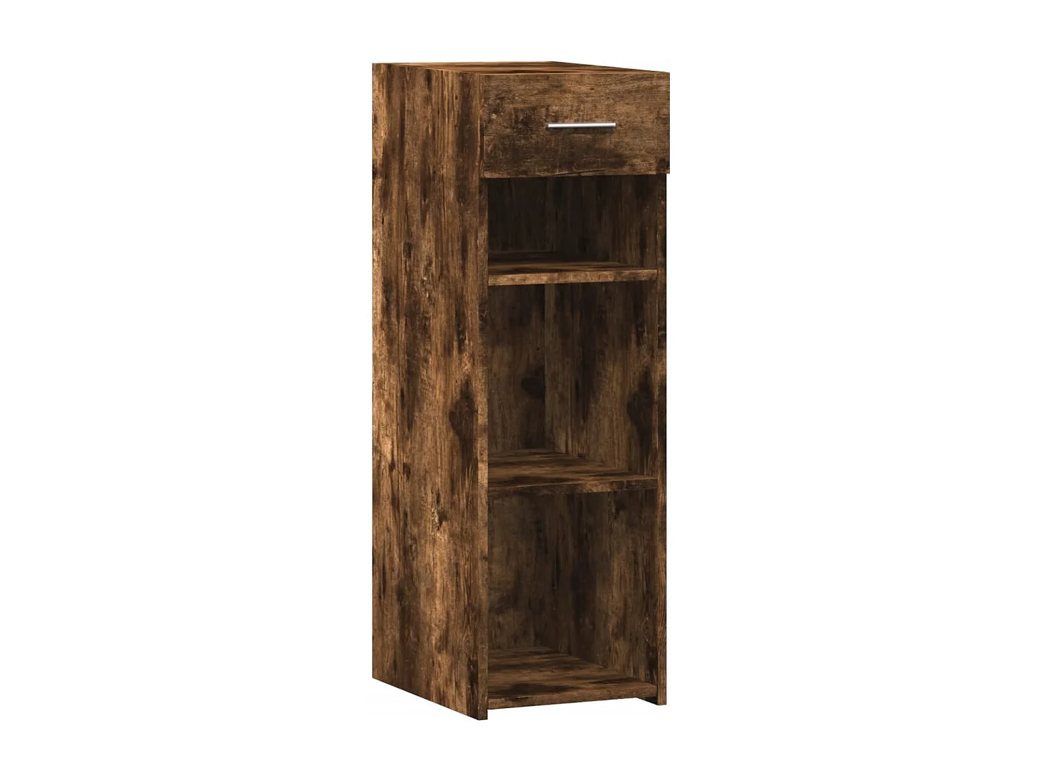 Buffet | Bahut | Meuble de rangement chêne fumé 30x42,5x93 cm bois d'ingénierie
