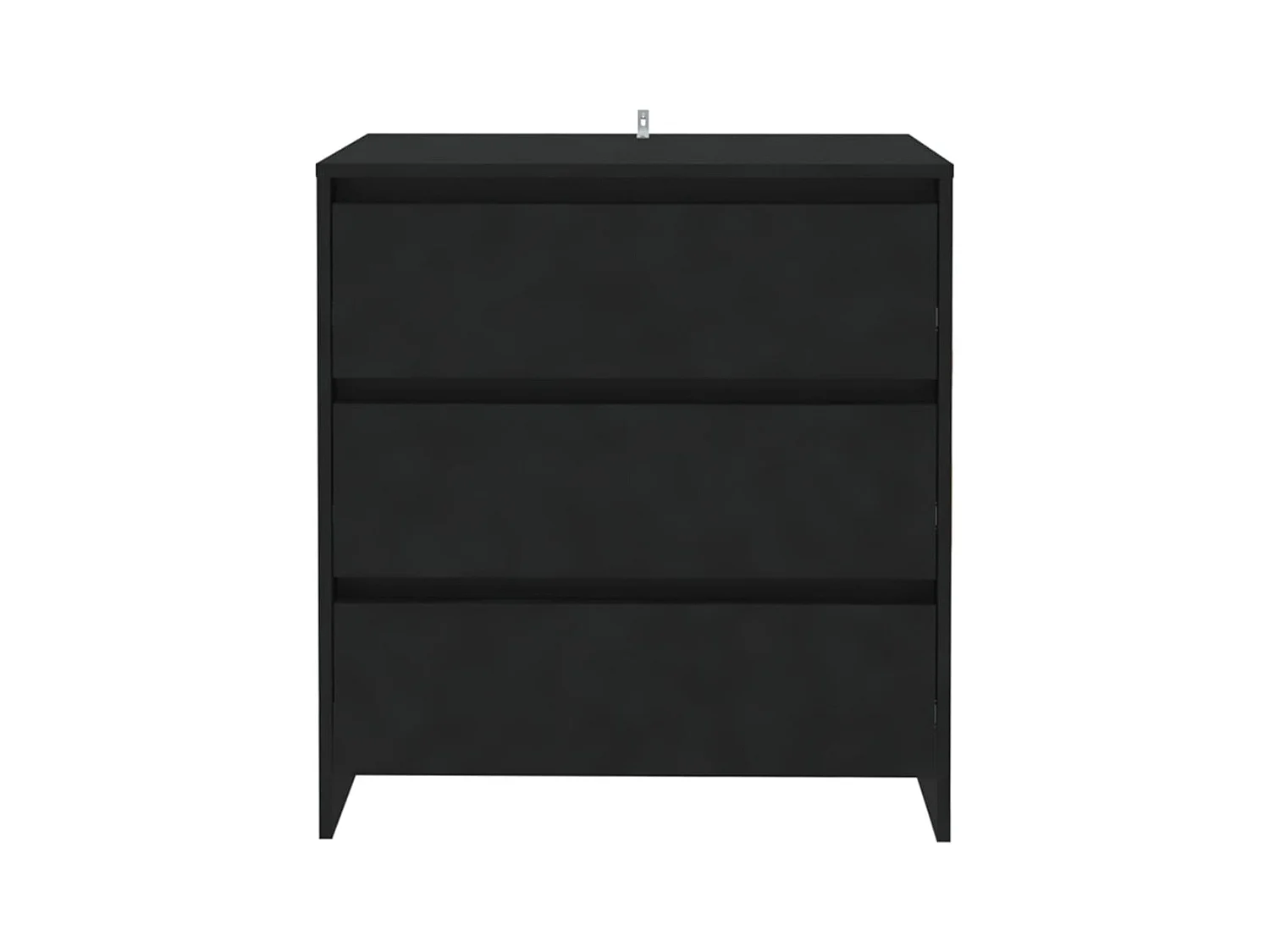 Credenza | Buffet | Armadio Nera 70x41x75 cm in Truciolato