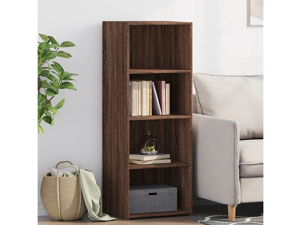 Buffet | Bahut | Meuble de rangement haut chêne marron 45x41x124 cm bois d'ingénierie