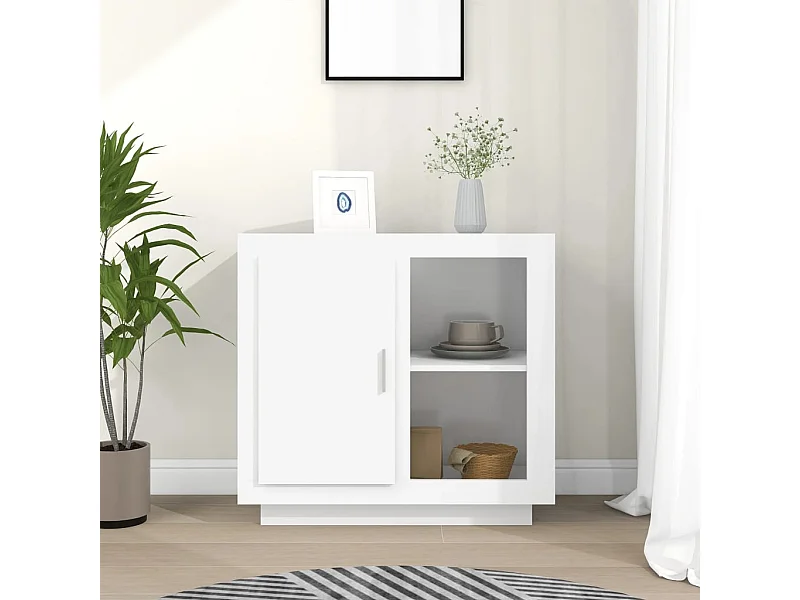 Buffet | Bahut | Meuble de rangement Blanc 80x40x75 cm