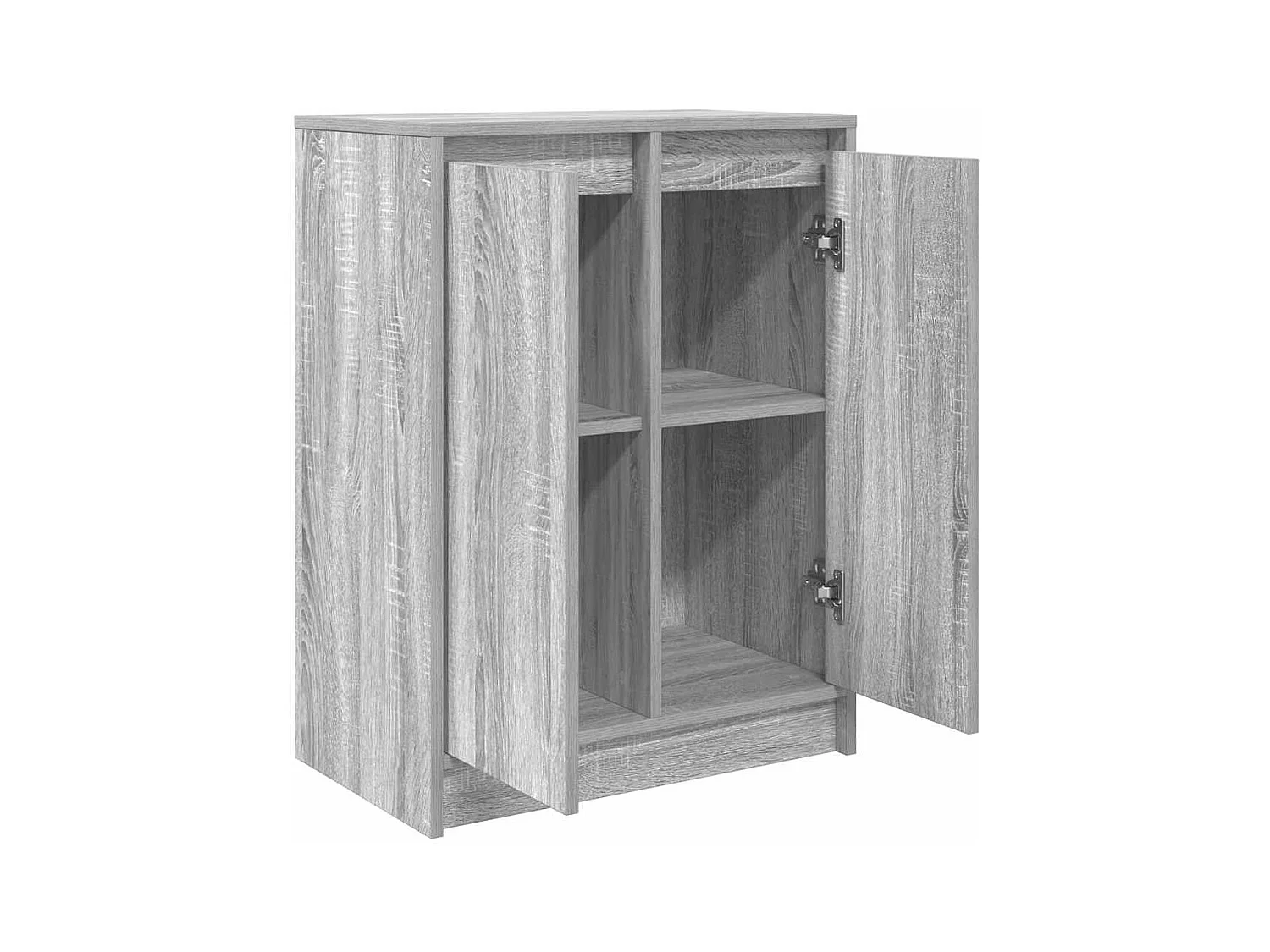 Buffet | Bahut | Meuble de rangement sonoma gris 57x34x76 cm bois d'ingénierie