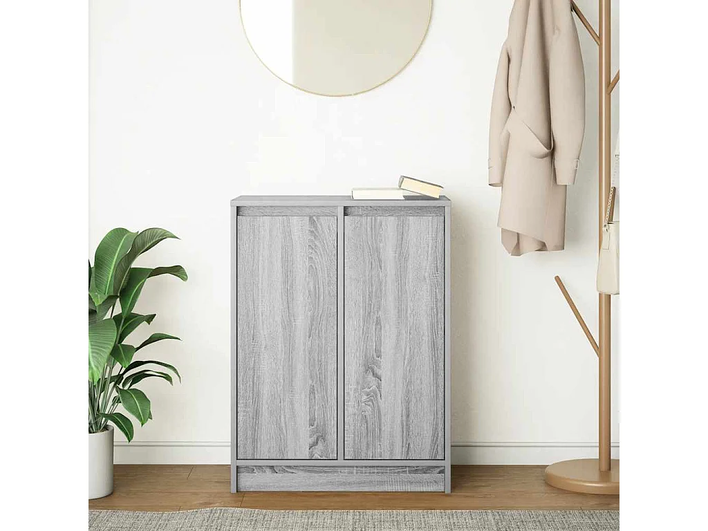 Buffet | Bahut | Meuble de rangement sonoma gris 57x34x76 cm bois d'ingénierie