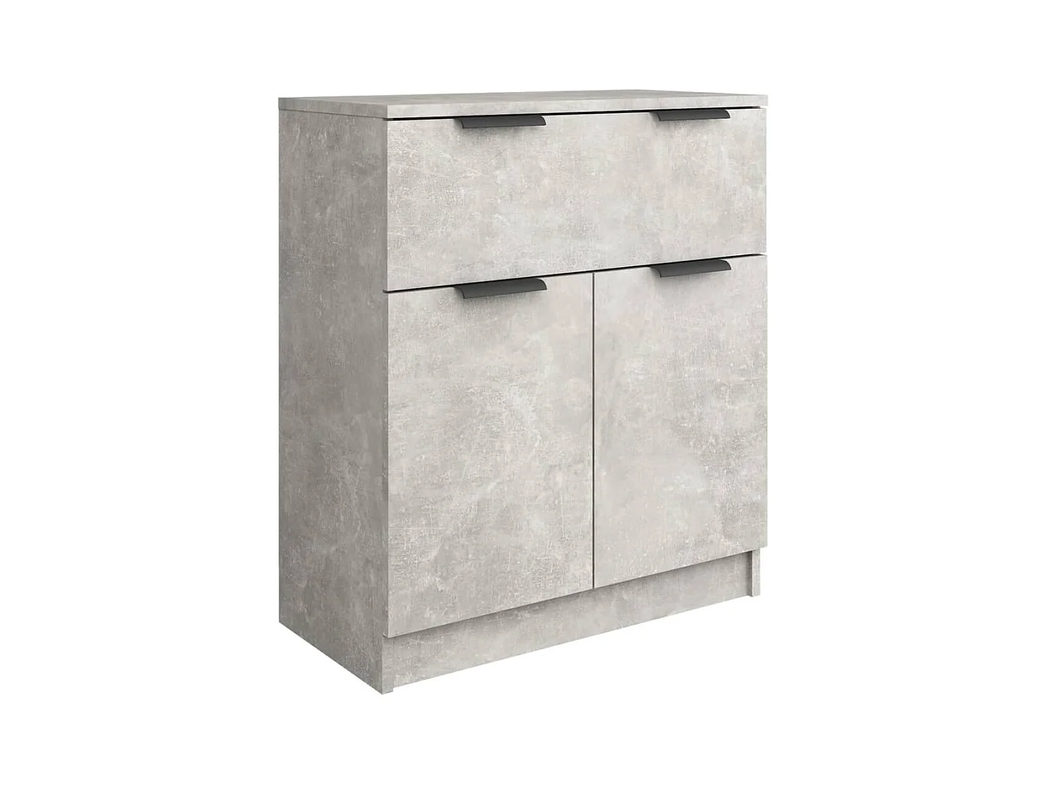 Buffet | Bahut | Meuble de rangement Gris béton 60x30x70 cm Bois d'ingénierie