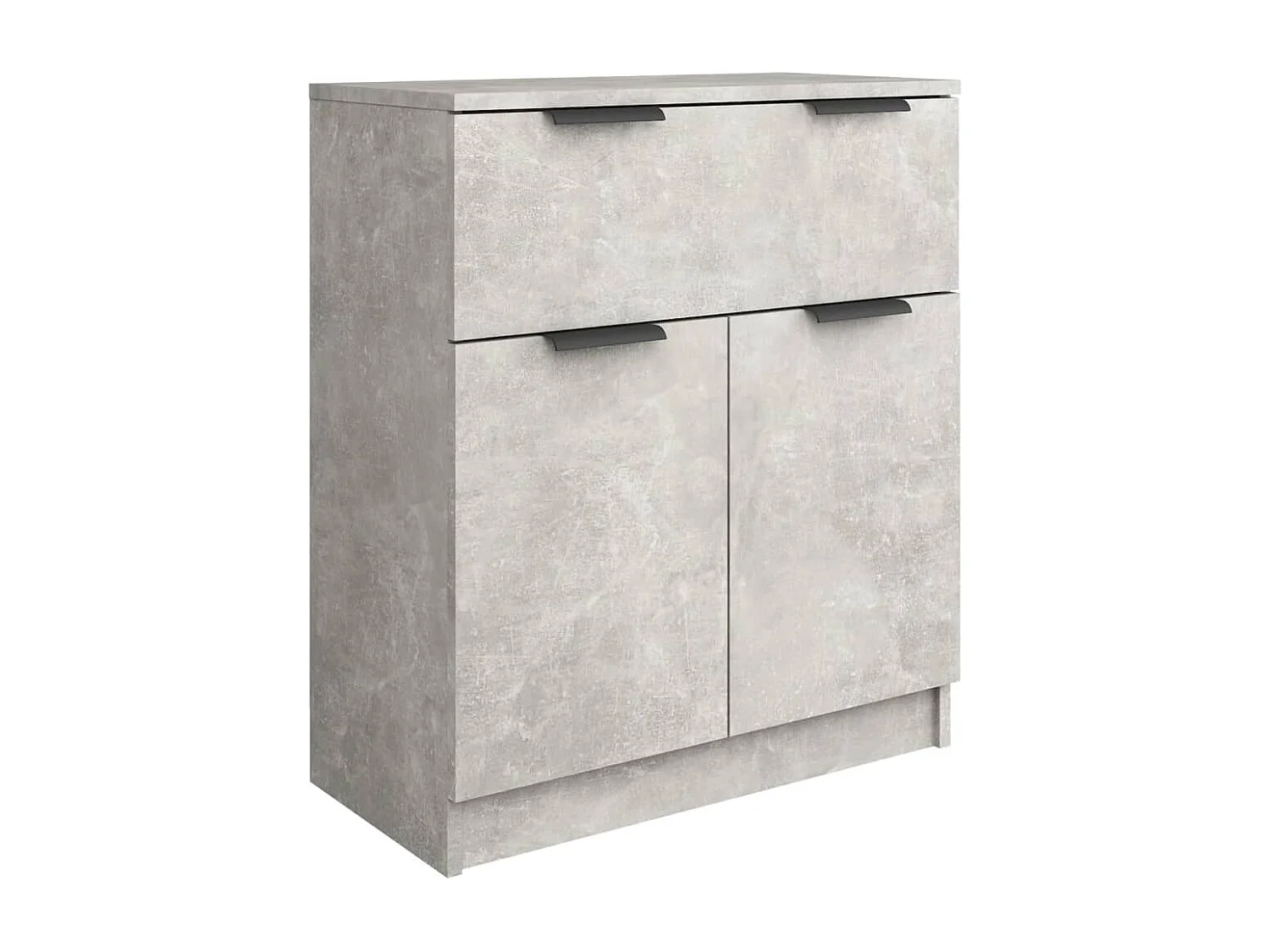 Buffet | Bahut | Meuble de rangement Gris béton 60x30x70 cm Bois d'ingénierie