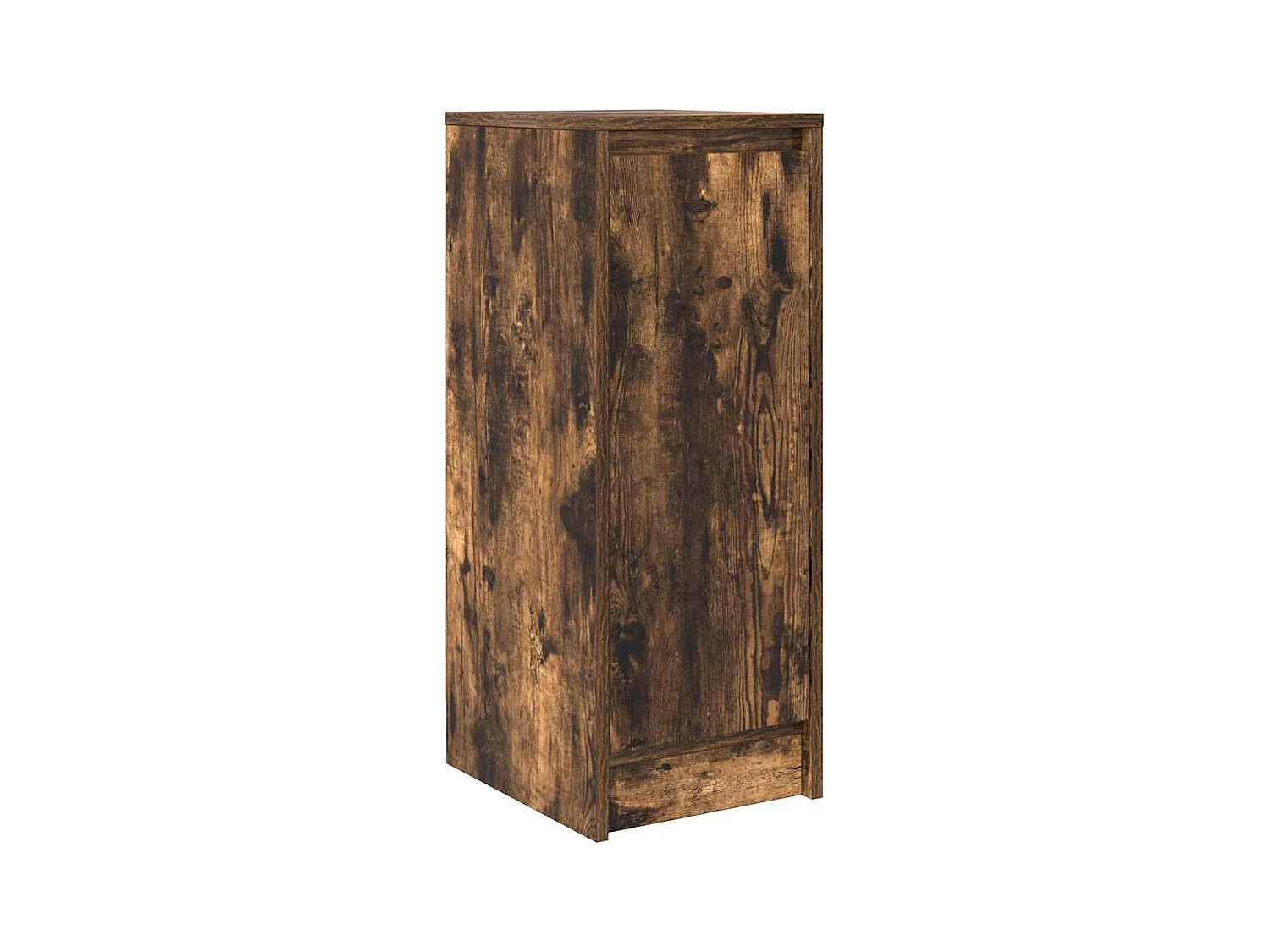 Buffet | Bahut | Meuble de rangement chêne fumé 29,5x34x76 cm bois d'ingénierie