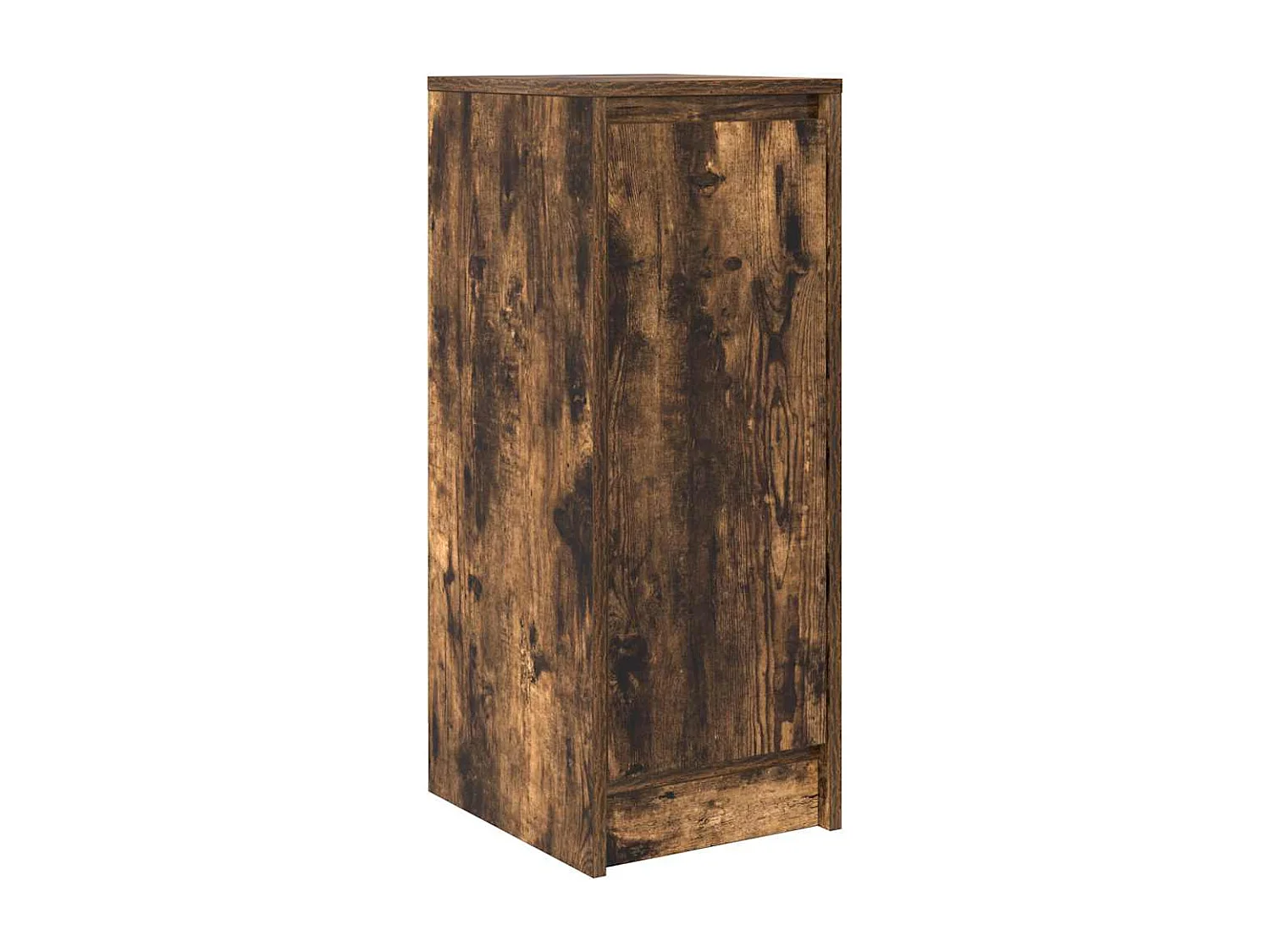 Buffet | Bahut | Meuble de rangement chêne fumé 29,5x34x76 cm bois d'ingénierie