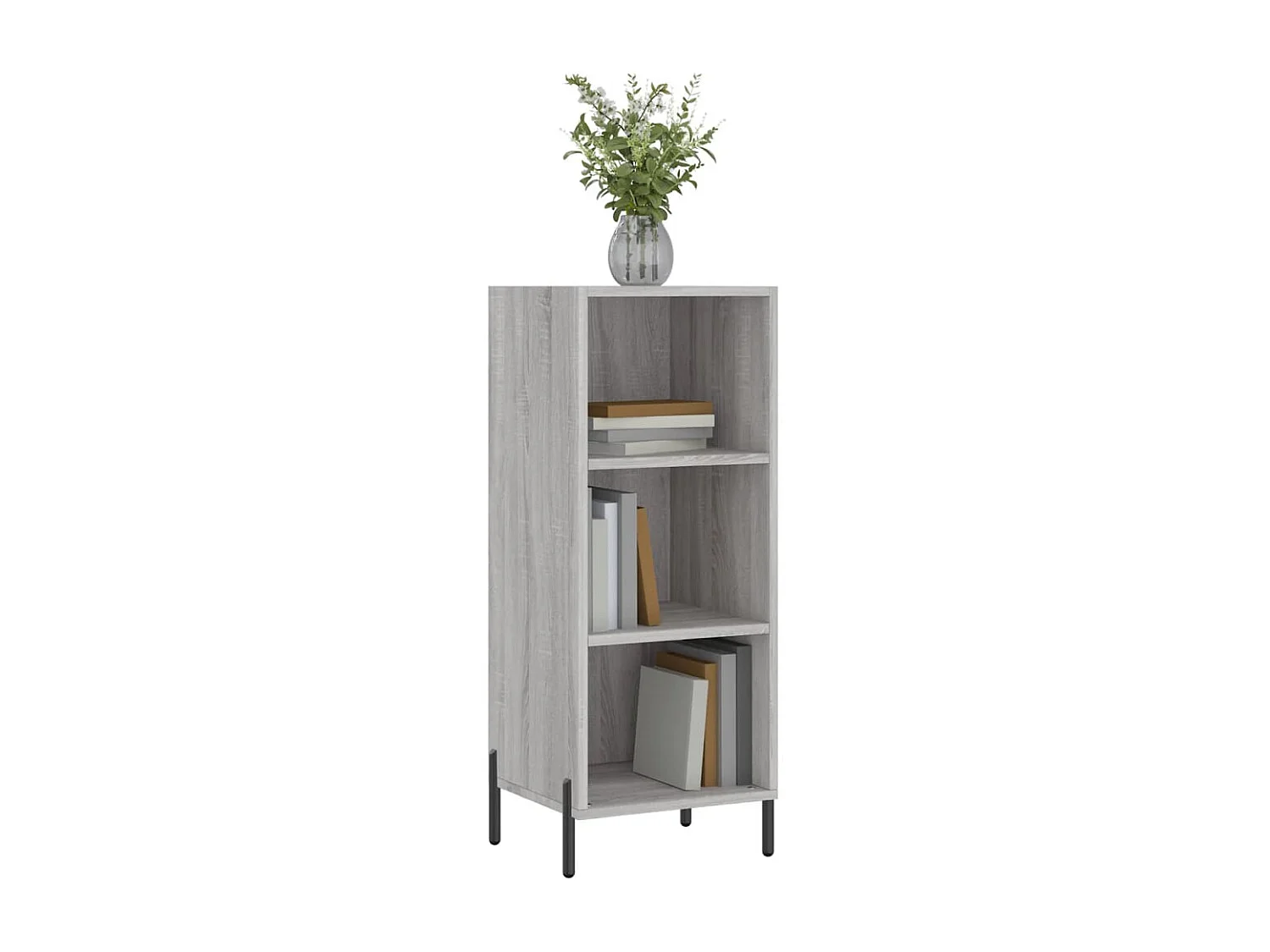 Buffet | Bahut | Meuble de rangement sonoma gris 34,5x32,5x90 cm bois d'ingénierie
