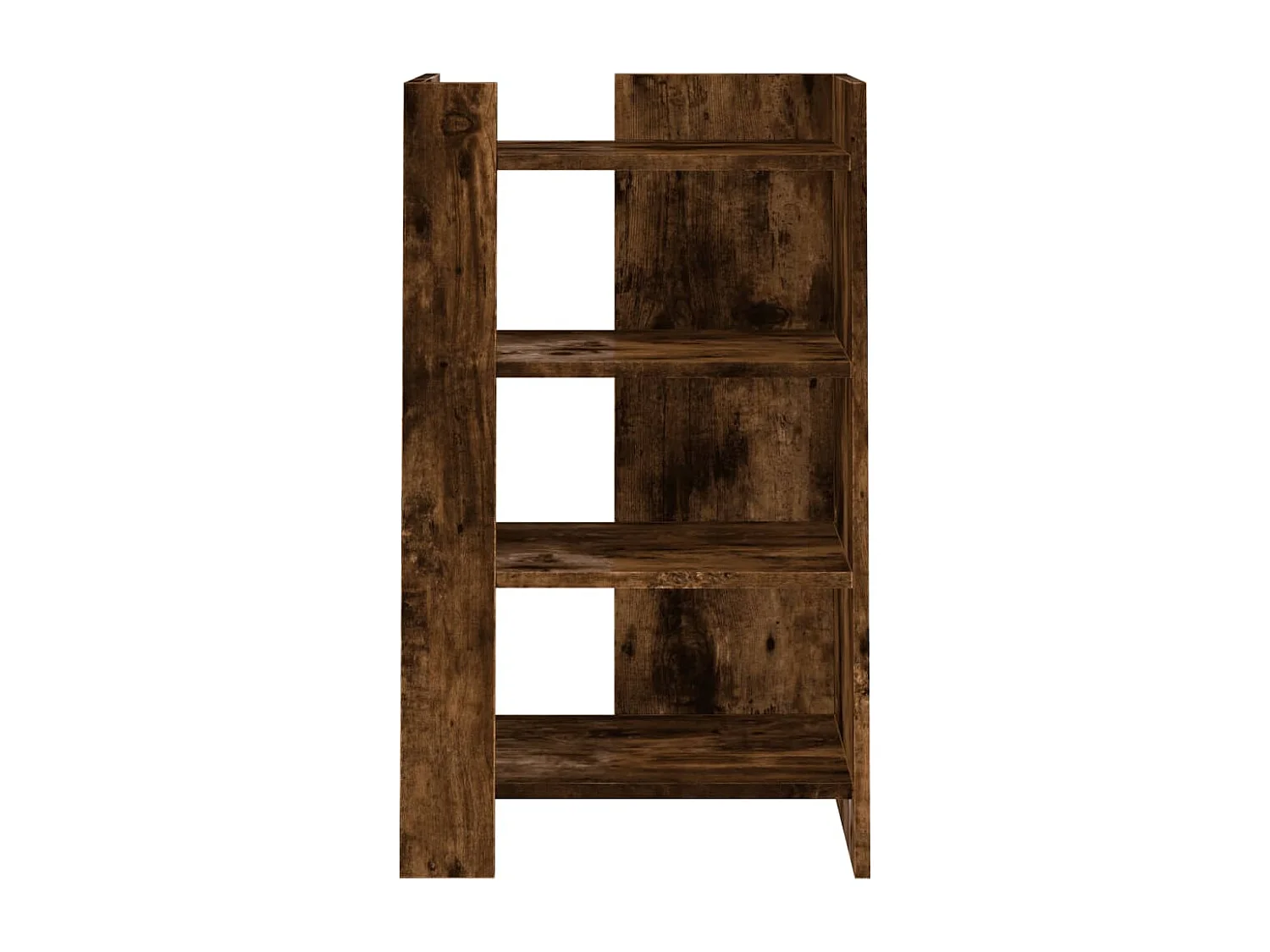 Buffet | Bahut | Meuble de rangement chêne fumé 45x35x75 cm bois d'ingénierie