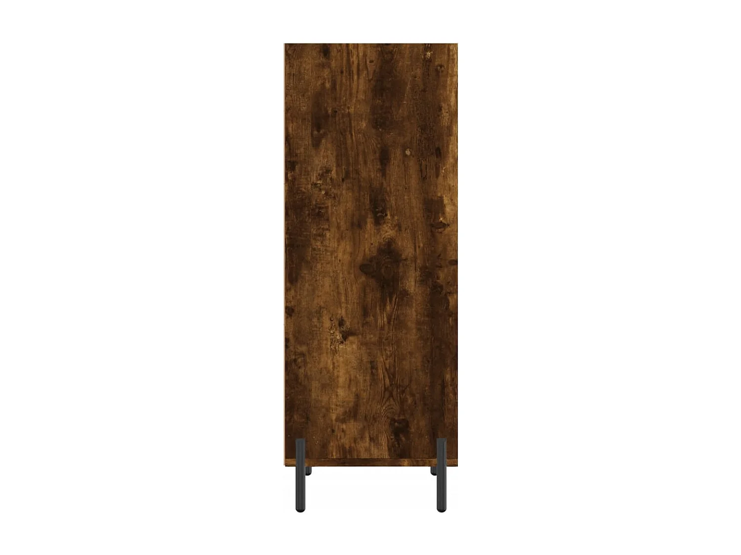 Buffet | Bahut | Meuble de rangement chêne fumé 34,5x32,5x90 cm bois d'ingénierie