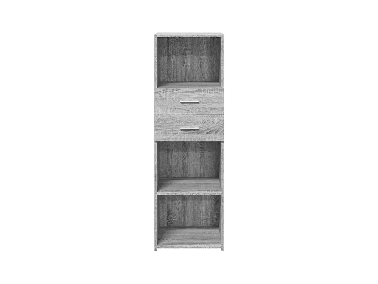 Buffet | Bahut | Meuble de rangement haut sonoma gris 40x42,5x124 cm bois d'ingénierie