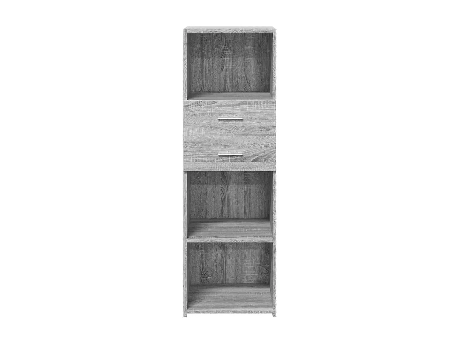 Buffet | Bahut | Meuble de rangement haut sonoma gris 40x42,5x124 cm bois d'ingénierie