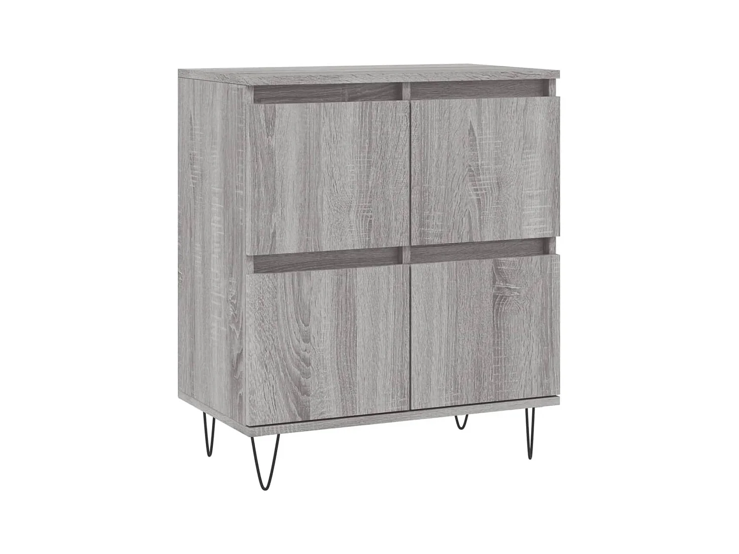 Buffets | Bahuts | Meuble de rangement 3 pcs Sonoma gris Bois d'ingénierie