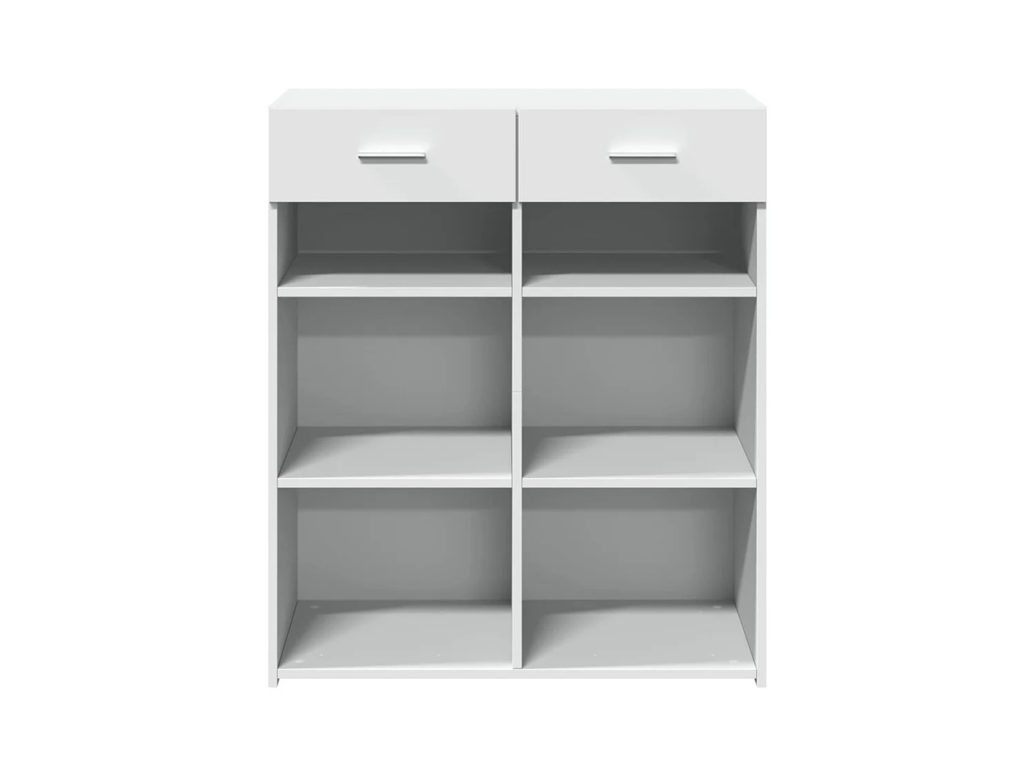 Buffet | Bahut | Meuble de rangement blanc 80x42,5x93 cm bois d'ingénierie