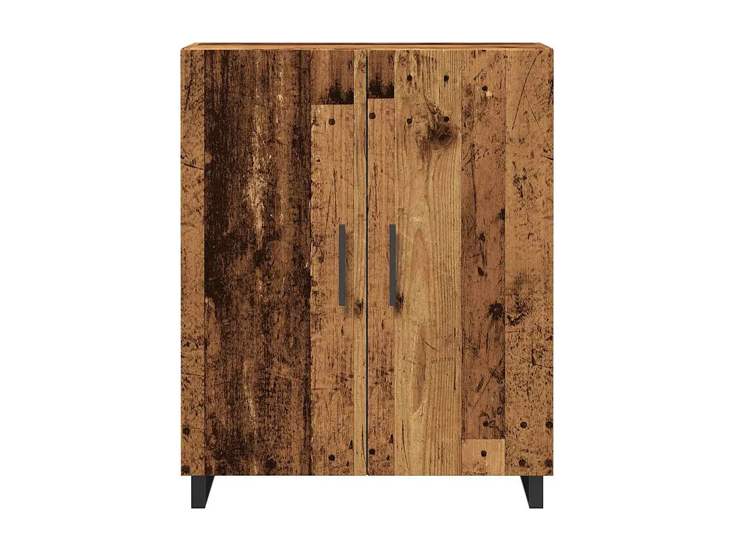 Buffet | Bahut | Meuble de rangement vieux bois 69,5x34x90 cm bois d'ingénierie