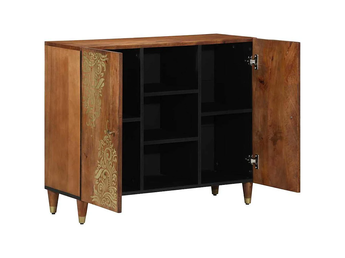 Sideboard | Credenza | Armadio 90x33x75 cm in legno massello di mango