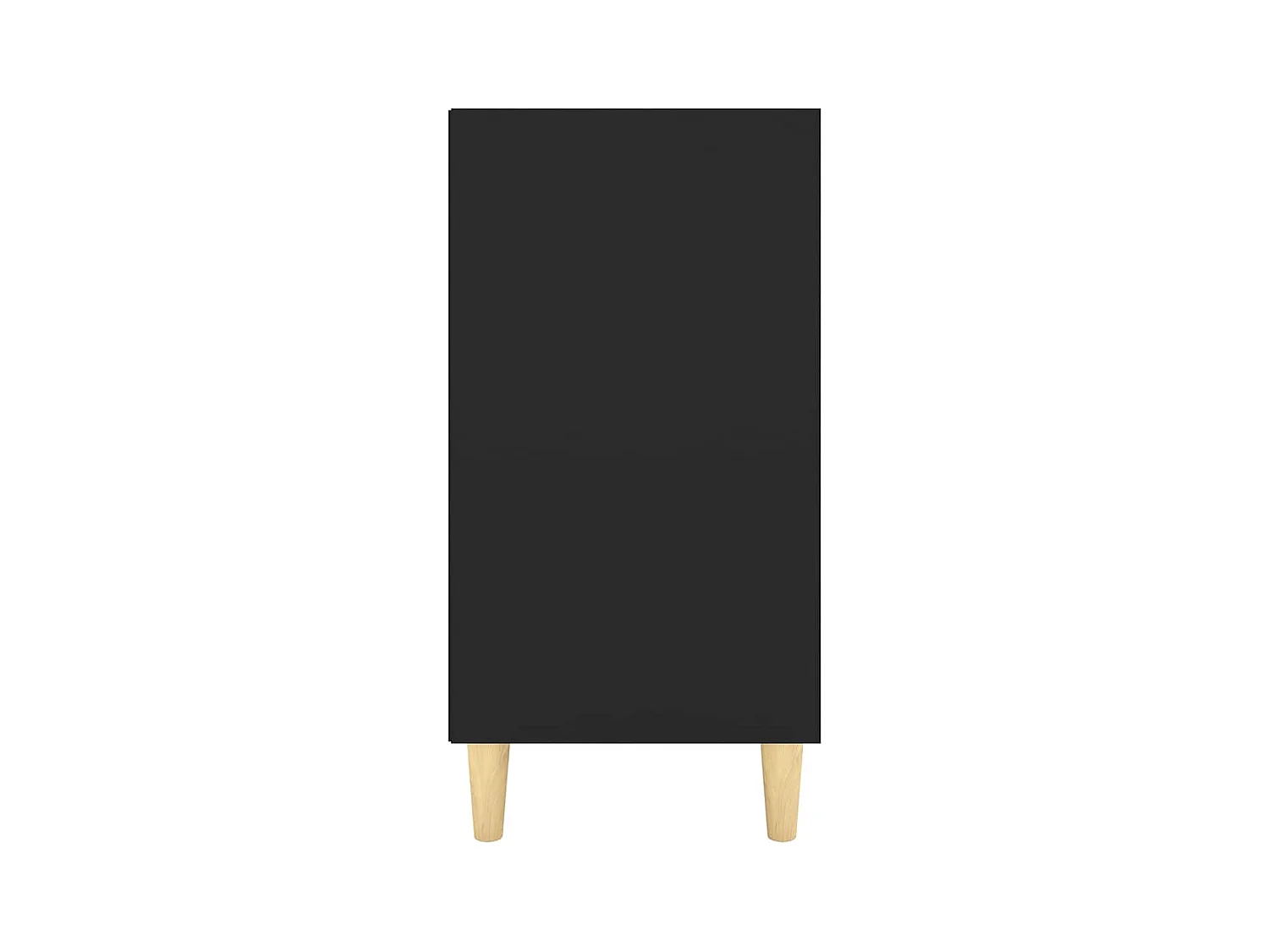 Buffet | Bahut | Meuble de rangement noir 103,5x35x70 cm bois d'ingénierie