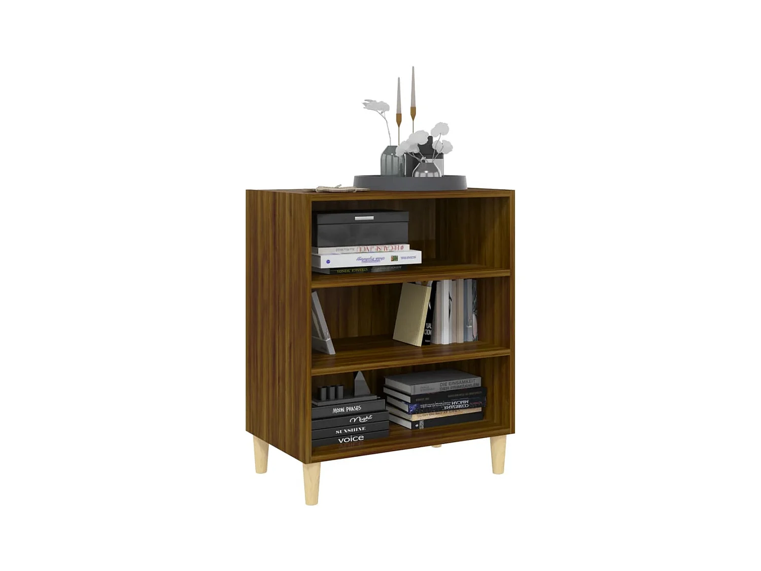 Buffet | Bahut | Meuble de rangement chêne marron 57x35x70 cm bois d'ingénierie