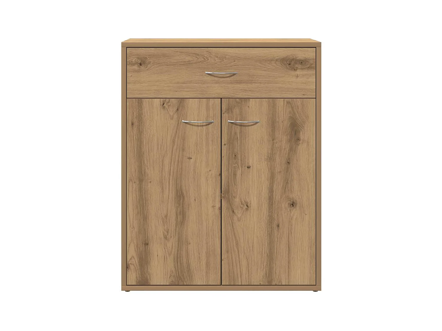 Credenza | Buffet | Armadio Rovere Artigianale 60x30x75 cm in Legno Multistrato