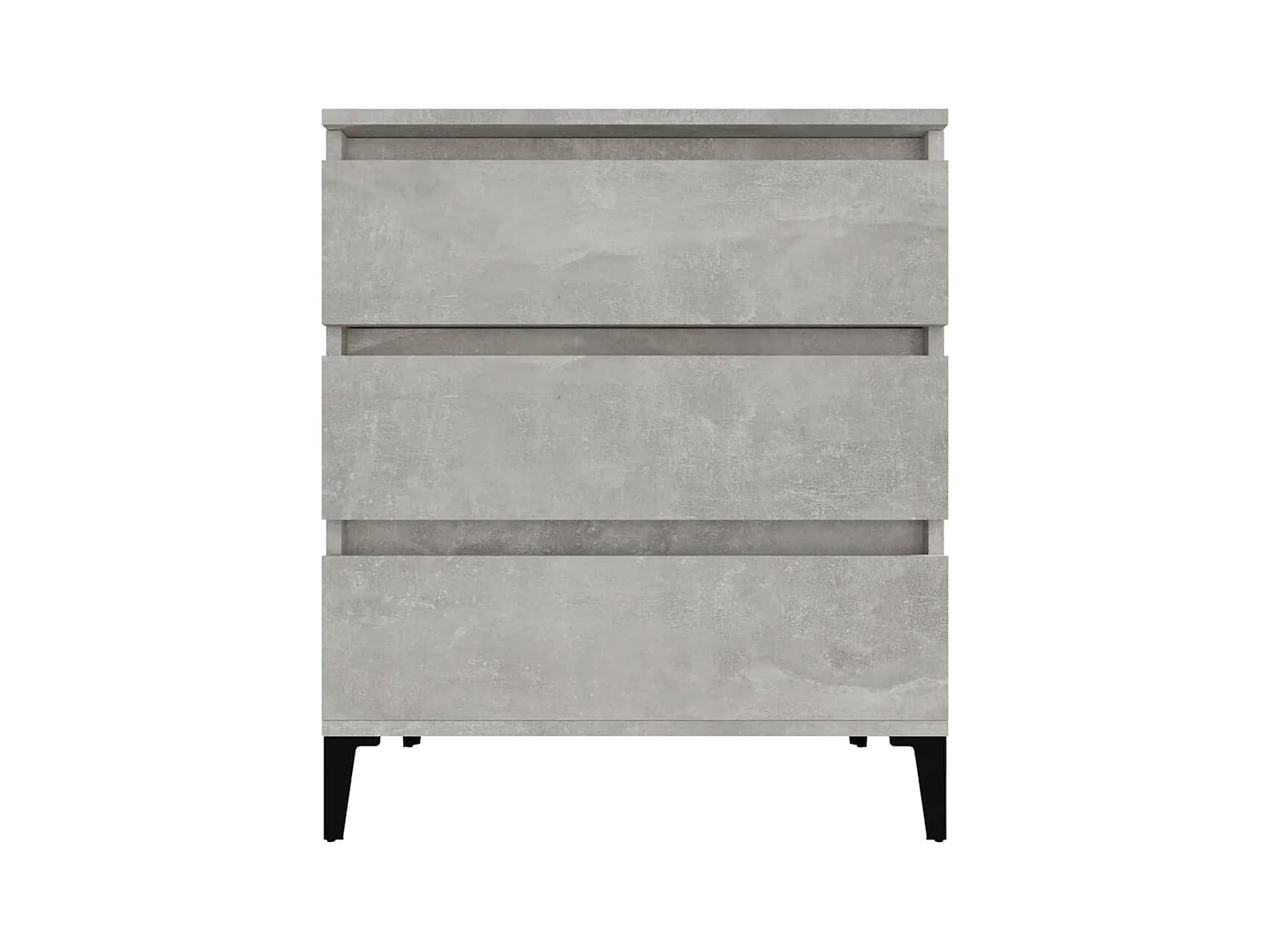 Credenza | Buffet | Armadio Grigio Cemento 60x35x70 cm in Legno Multistrato