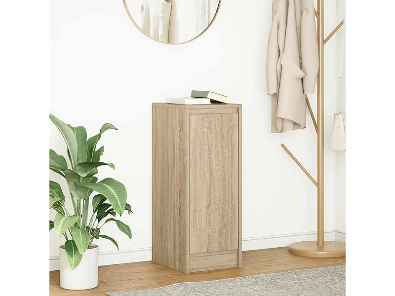 Credenza | Buffet | Armadio Rovere Sonoma 29,5x34x76 cm in Legno Multistrato