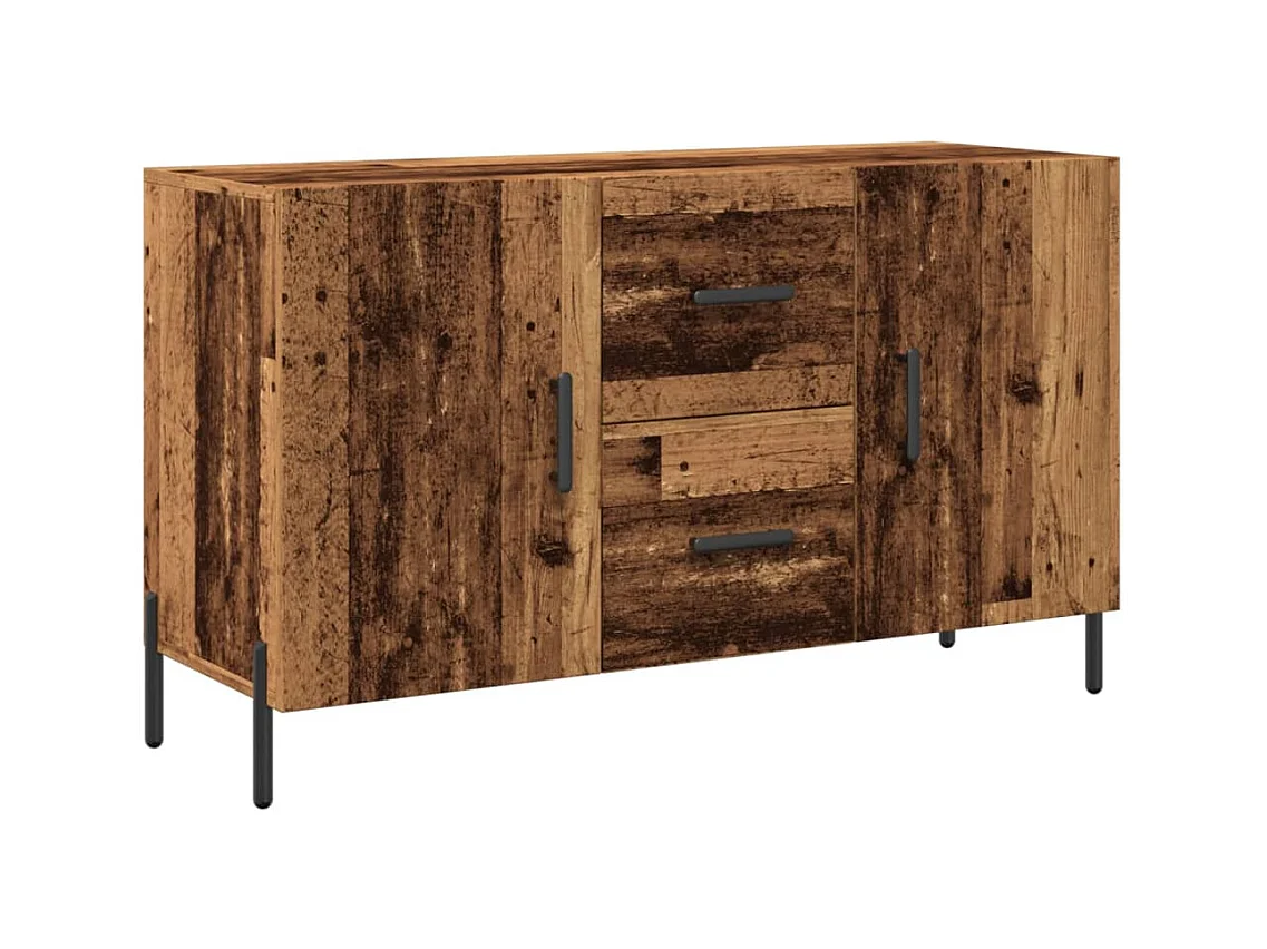 Buffet | Bahut | Meuble de rangement vieux bois 100x36x60 cm bois d'ingénierie