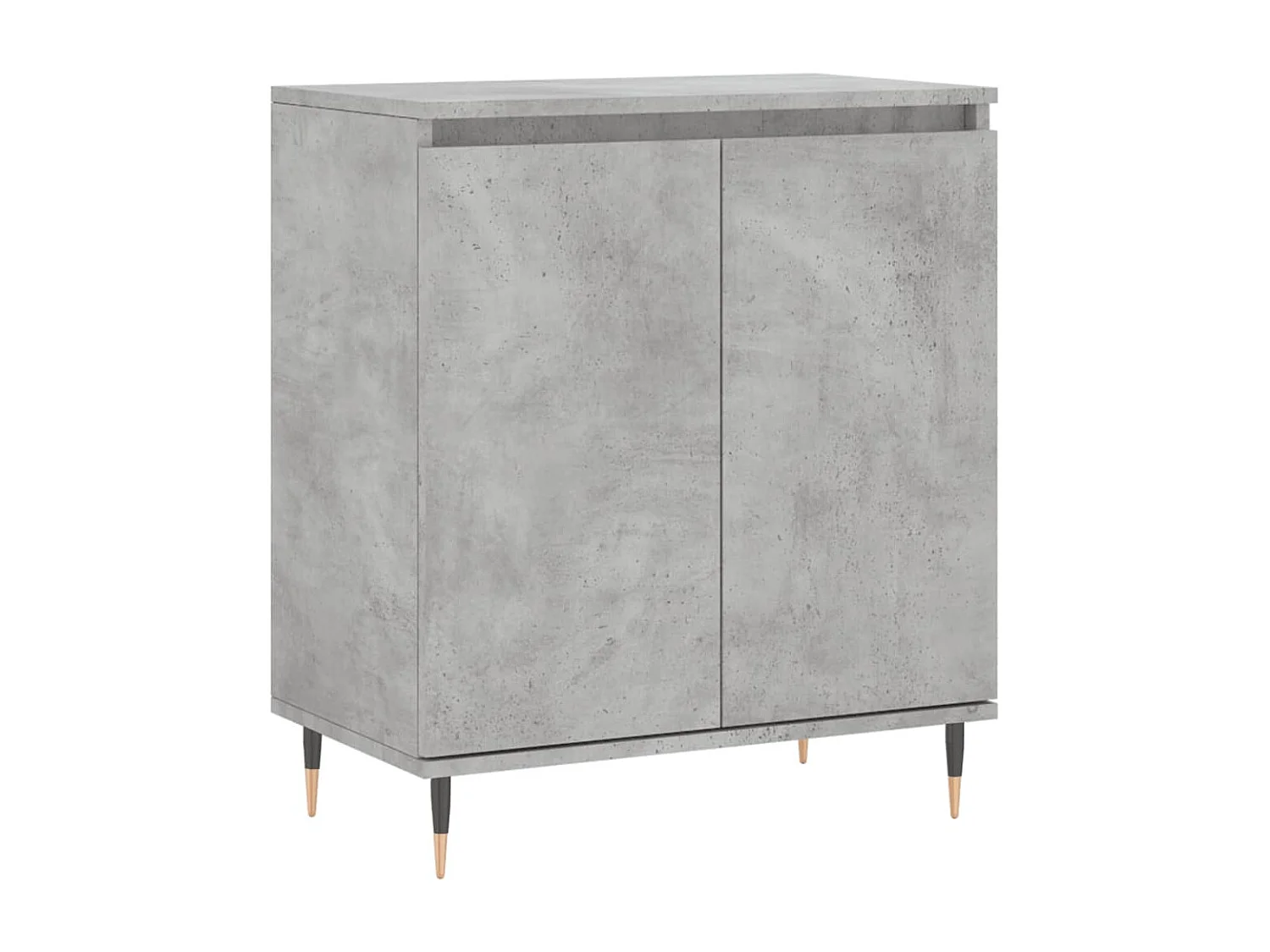 Buffet | Bahut | Meuble de rangement Gris béton 60x35x70 cm Bois d'ingénierie