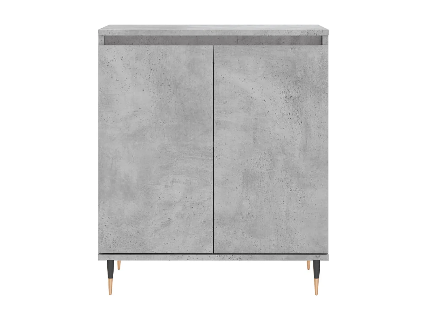 Credenza | Buffet | Armadio Grigio Cemento 60x35x70 cm in Legno Multistrato